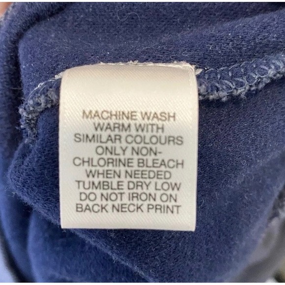 Roundtree & Yorke Sweater XXL Heather Blue Long Sleeve 1/4 Zip Pullover Cotton - Picture 6 of 9